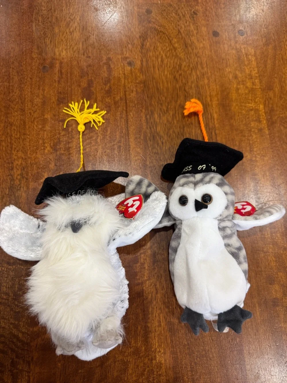 Ty Plush Beanie Babies Graduation Owl stuffed animals